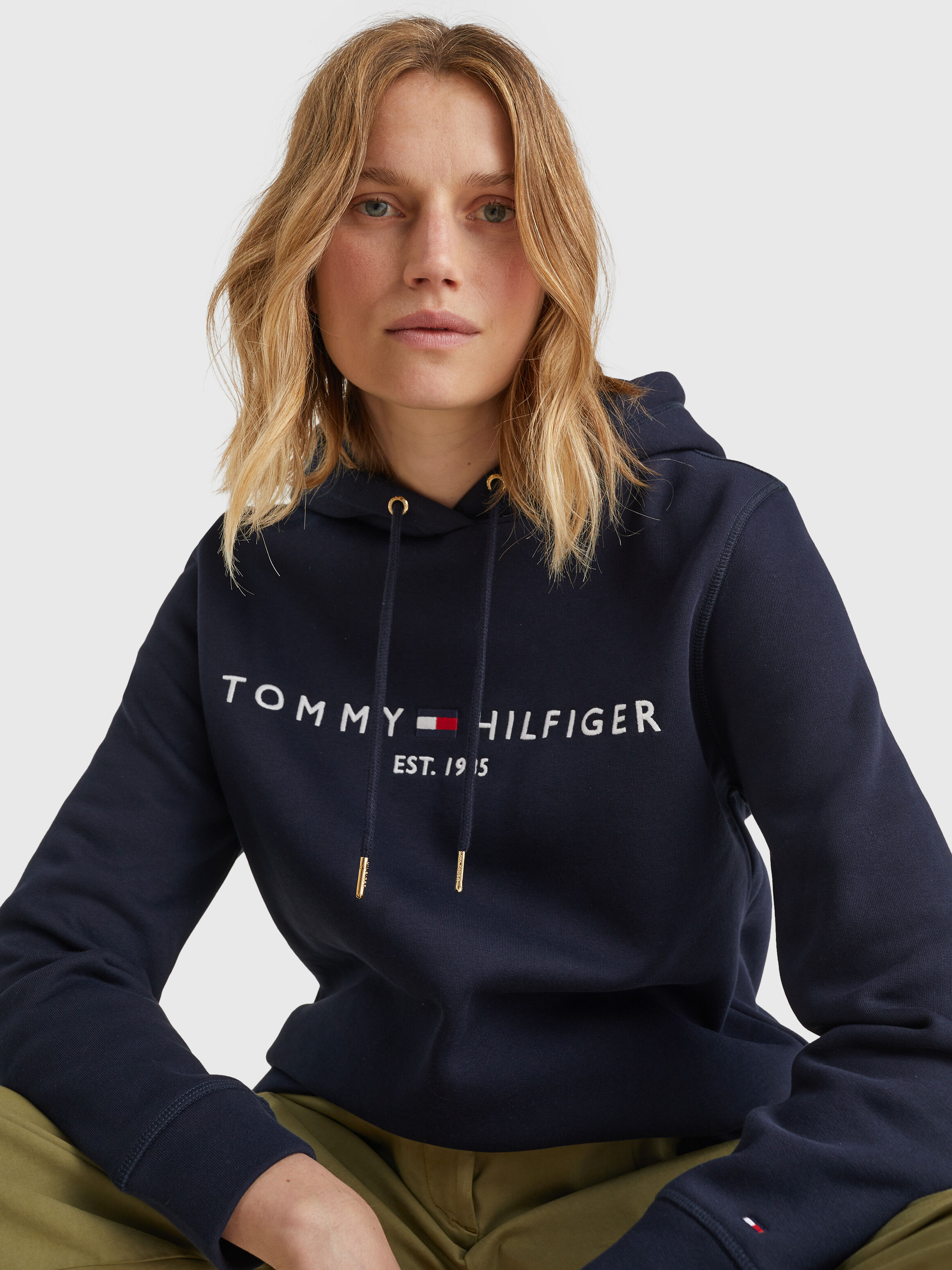 Essential logo on sale hoodie