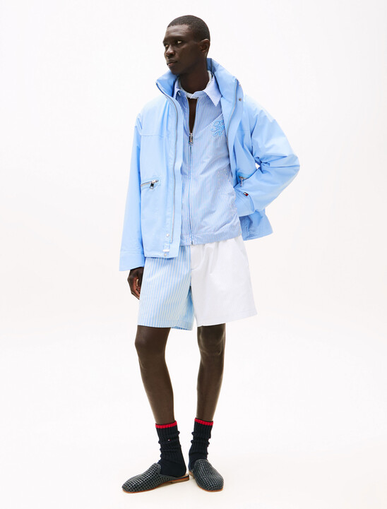 The Runway Collection Oversized Colour-Blocked Shorts