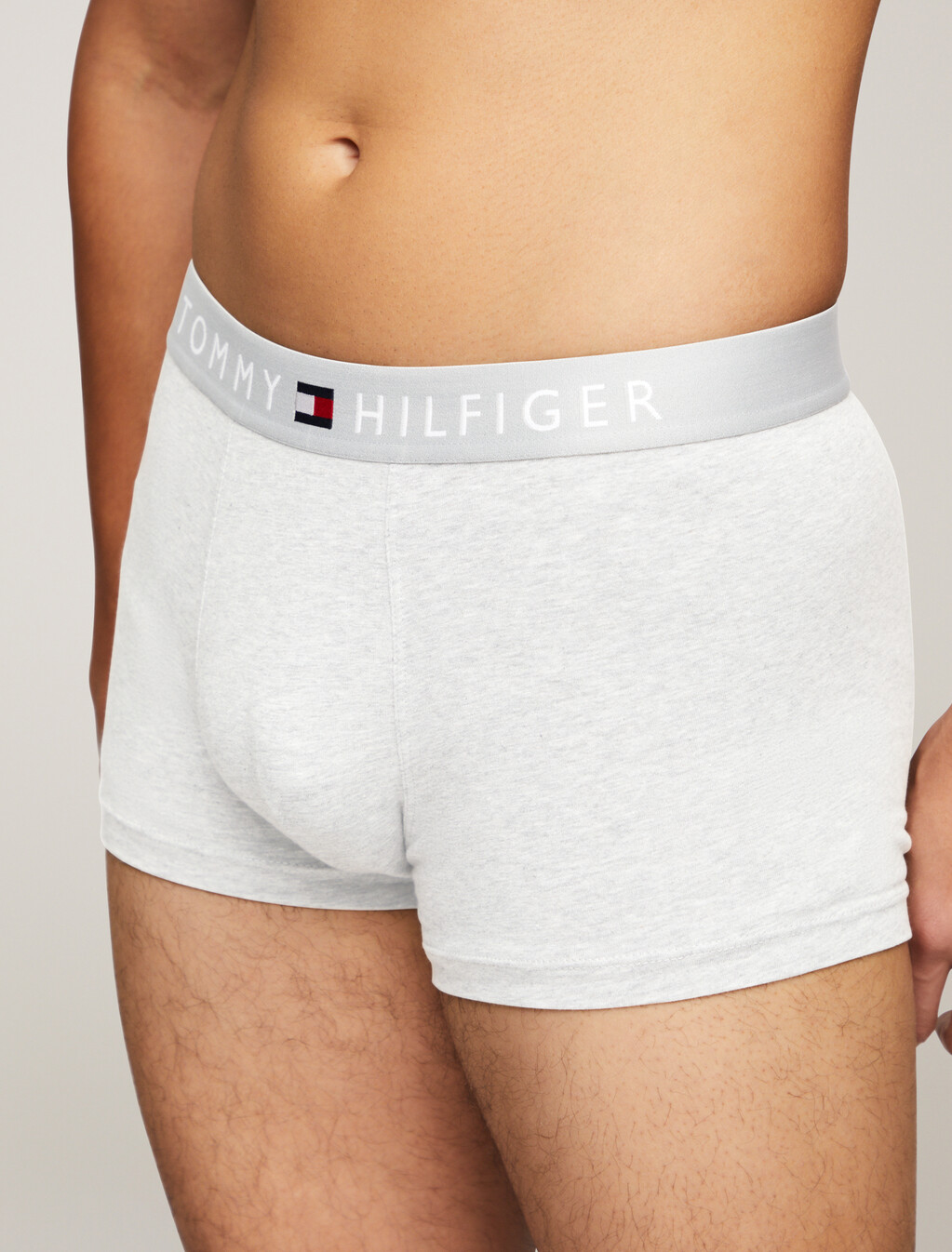 3-Pack TH Original Logo Trunks, Grey Htr/White/Desert Sky, hi-res