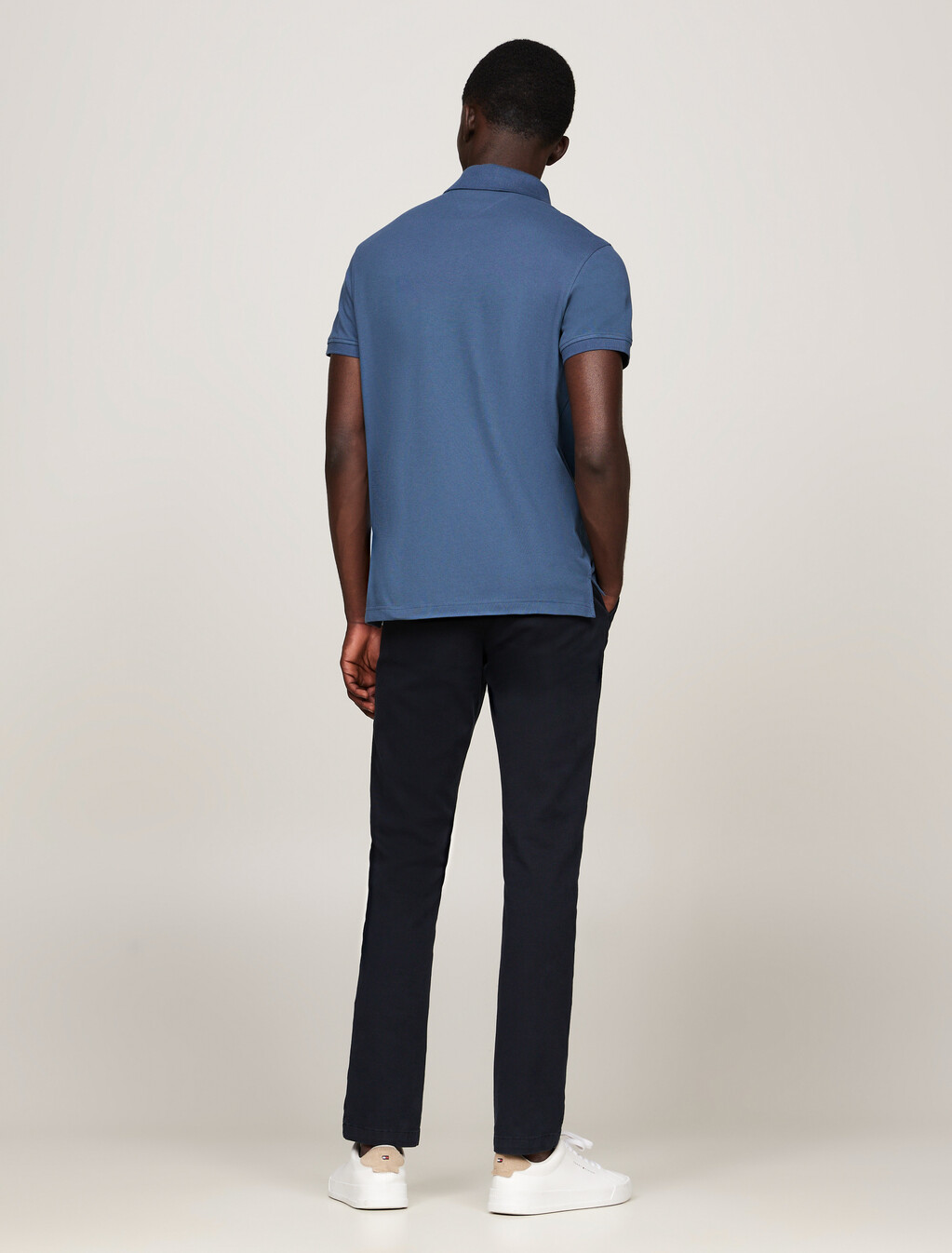 1985 Collection Slim Fit Polo, Aegean Sea, hi-res