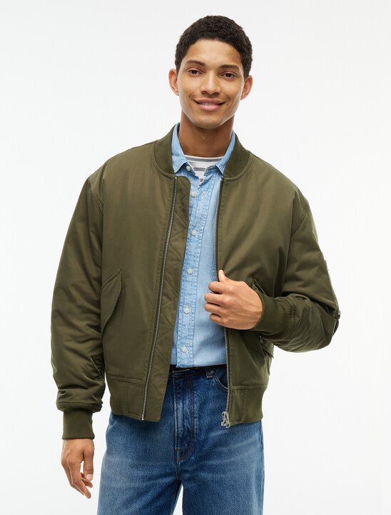 Padded Bomber Jacket