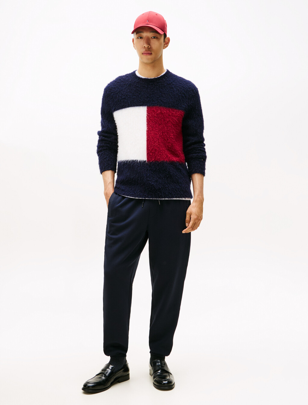 Contrast Pocket Cuffed Joggers, Desert Sky, hi-res
