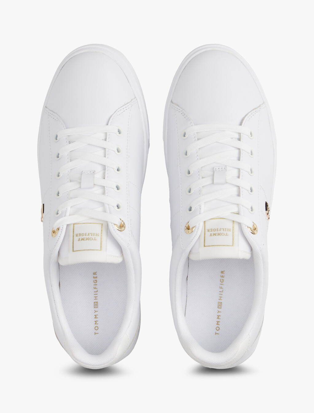 Essential Elevated Court Sneaker, White, hi-res