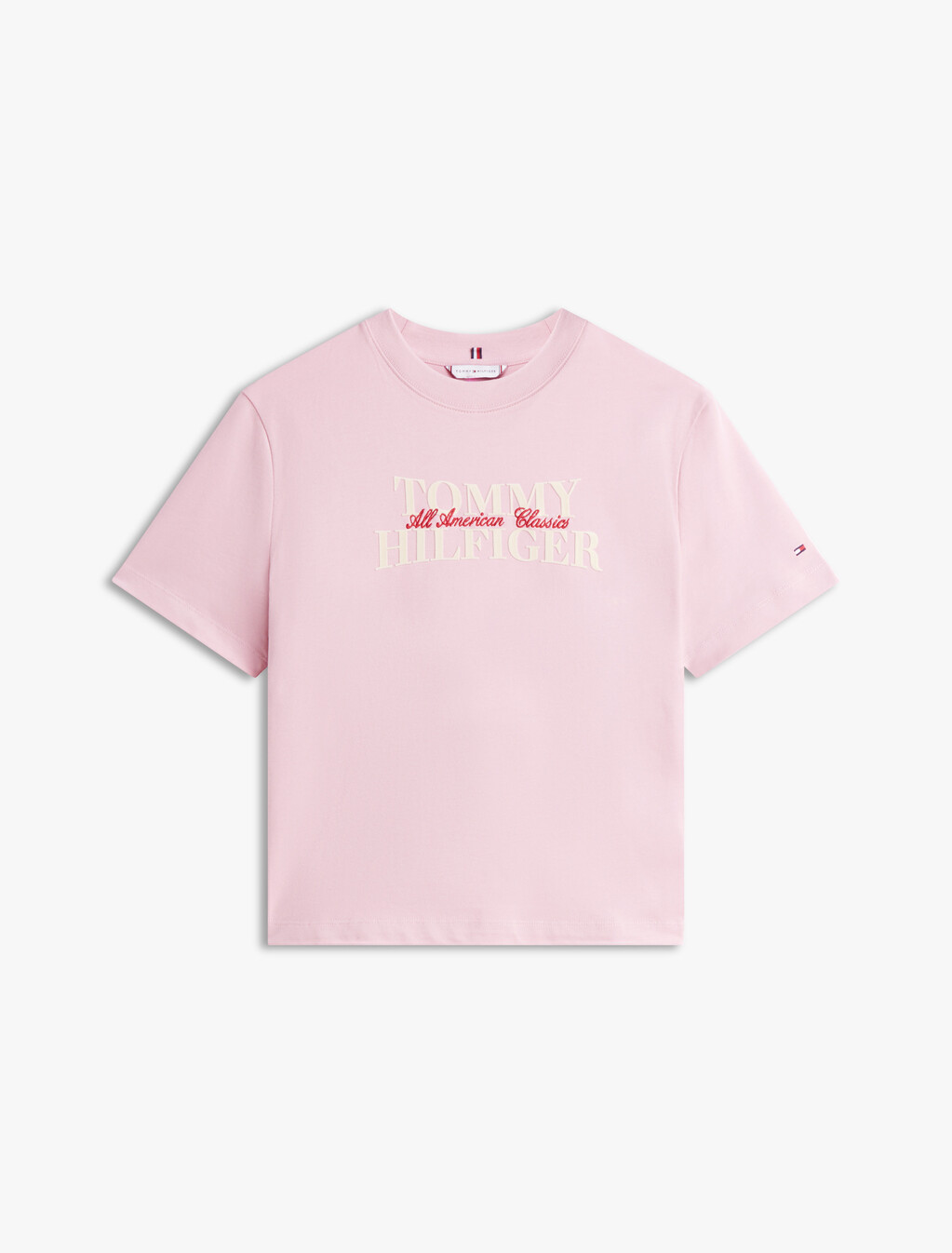 Classic Flock Logo Relaxed T-Shirt, Bonita Pink, hi-res