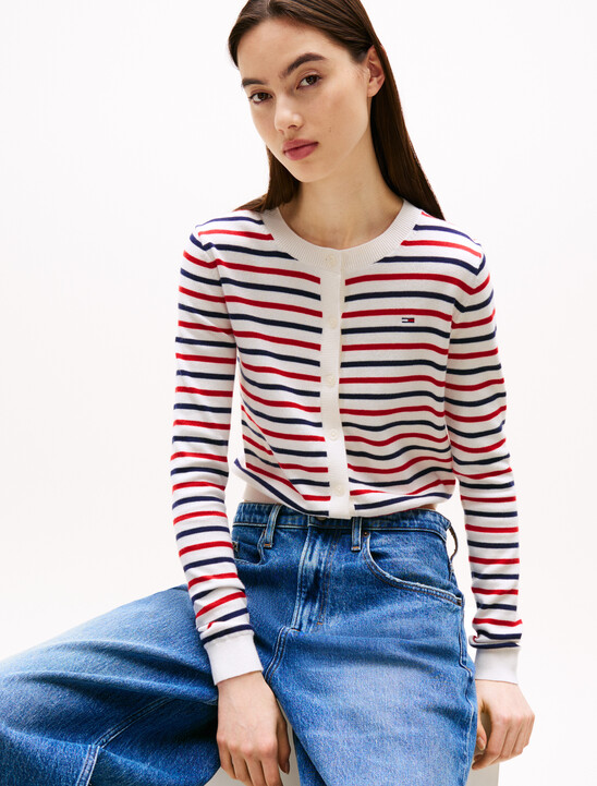 Essential Crewneck Cardigan