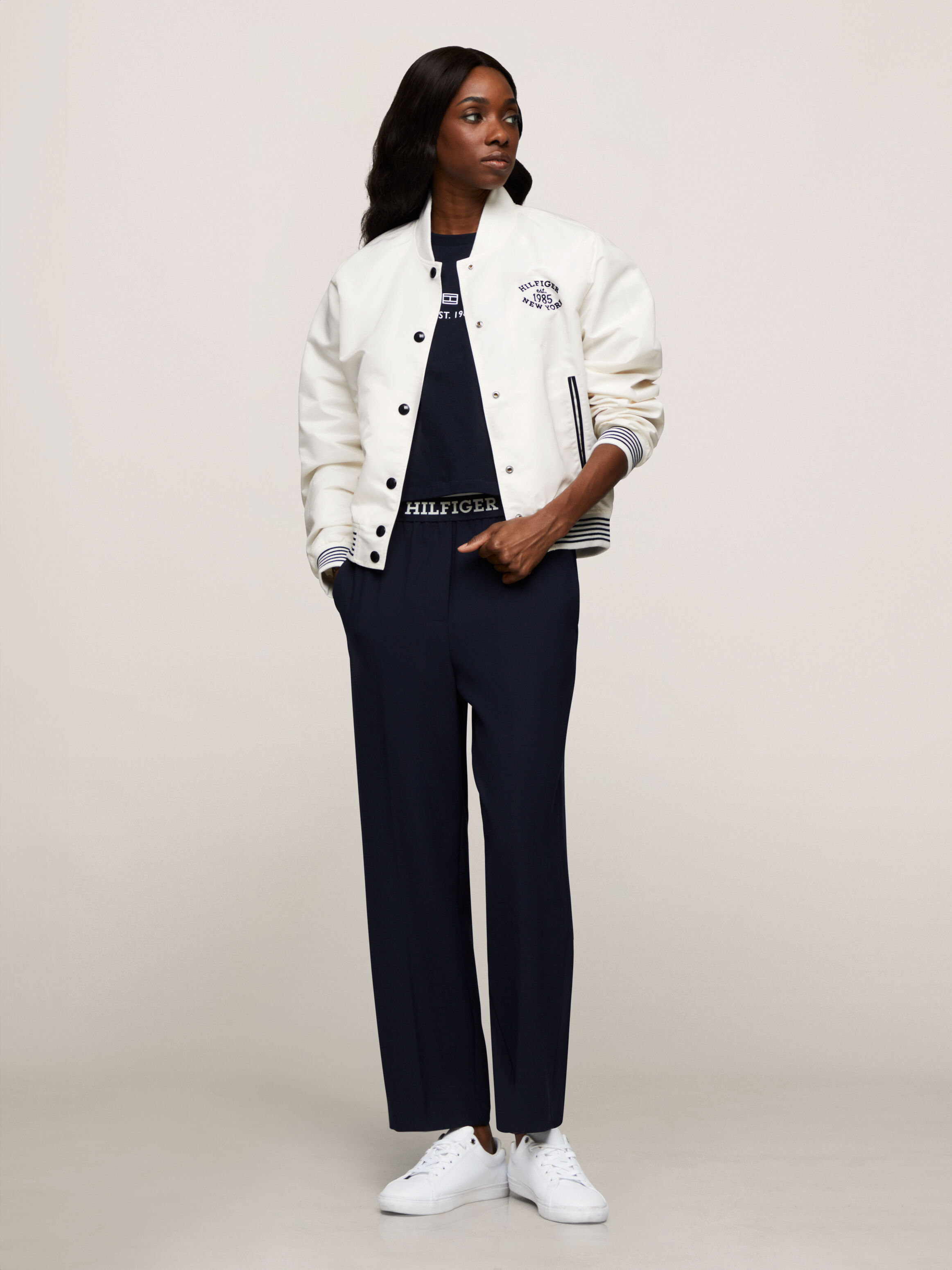 Bomber jacket tommy hilfiger women's cheap