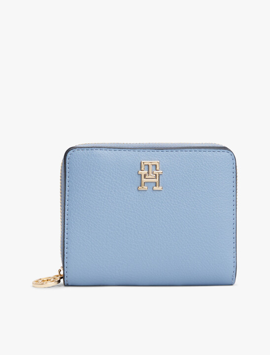 Distinct Monogram Zip Around Wallet