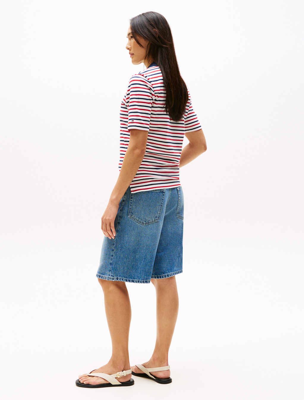 Script Logo Stripe Regular Polo, Breton Stp/ Multi Color, hi-res