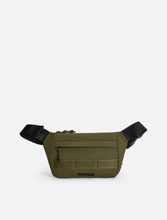 Textured Logo Bum Bag