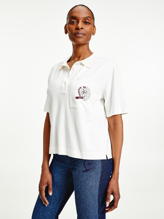ICONS CREST RELAXED POLO