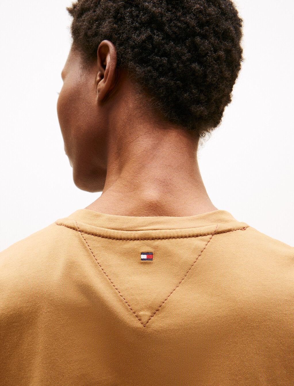 Tonal Flag Crewneck T-Shirt, Hickory, hi-res