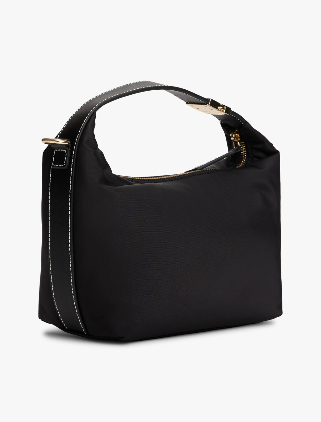 TH Monogram Plaque Crossbody Bag, Black, hi-res