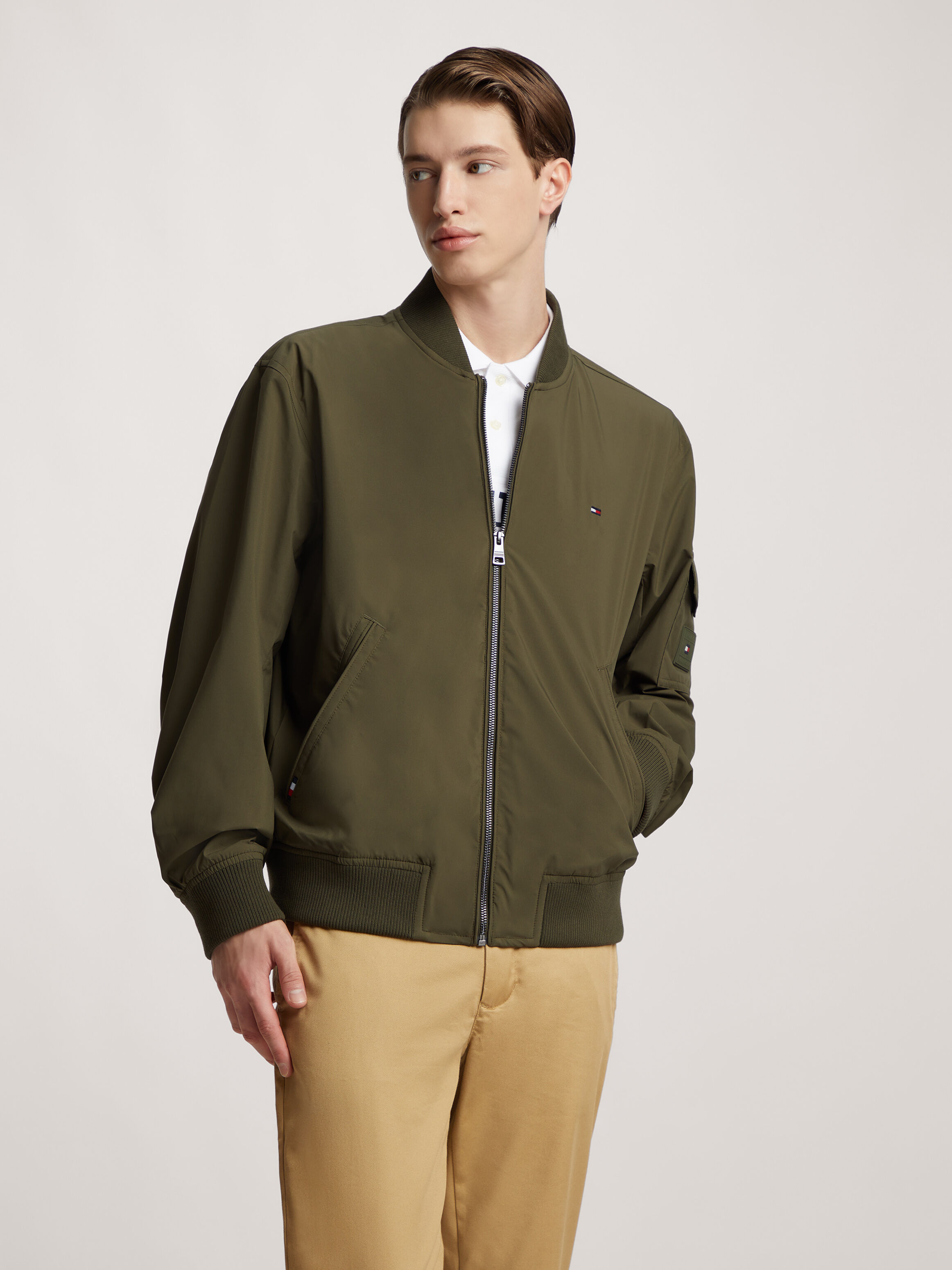 Tommy hilfiger lightweight bomber jacket on sale