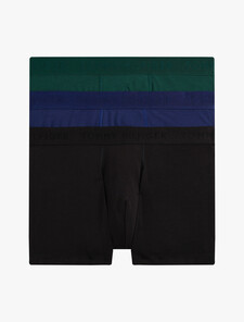 3-Pack Tonal Logo Trunks, Prp Nvy/Orn Grn/Blk, hi-res