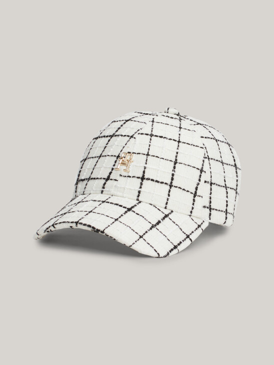 Luxe Jacquard TH Monogram Baseball Cap