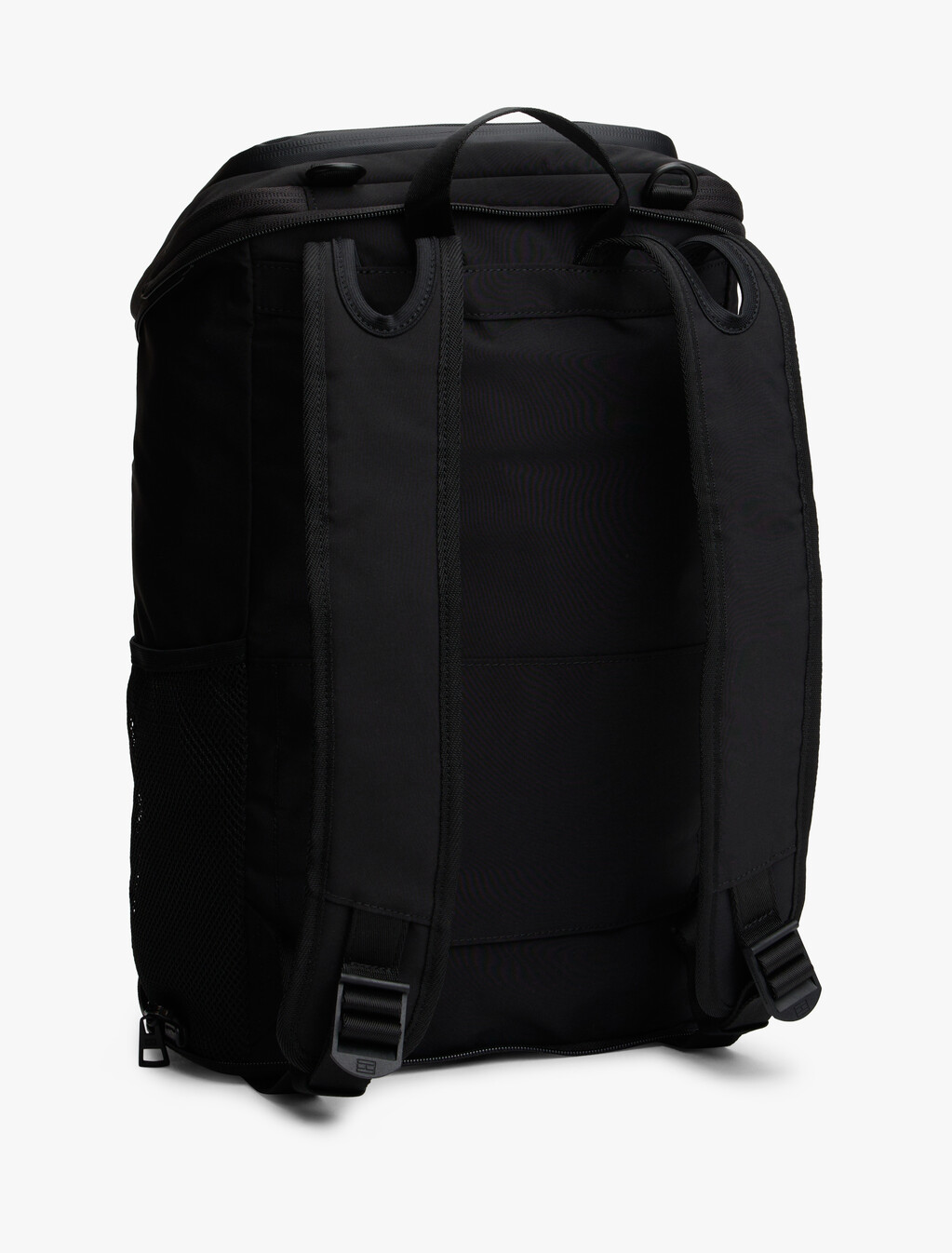 Textile Logo Packable Backpack, Black, hi-res