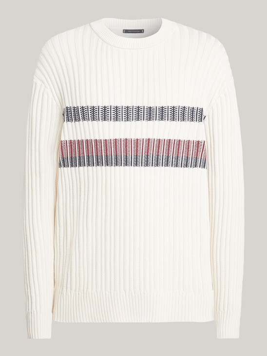 Chunky Rib-Knit Relaxed Jumper