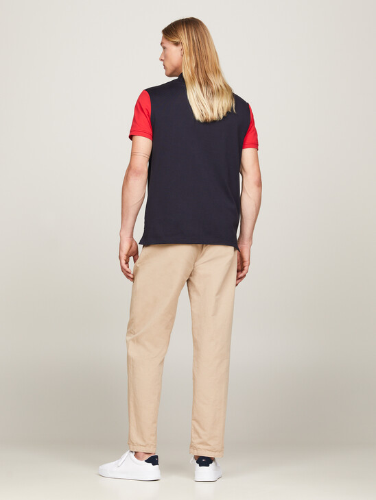 Hilfiger Monotype Colour-Blocked Regular Fit Polo