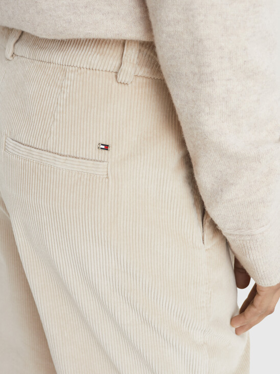 Tapered Corduroy Trousers