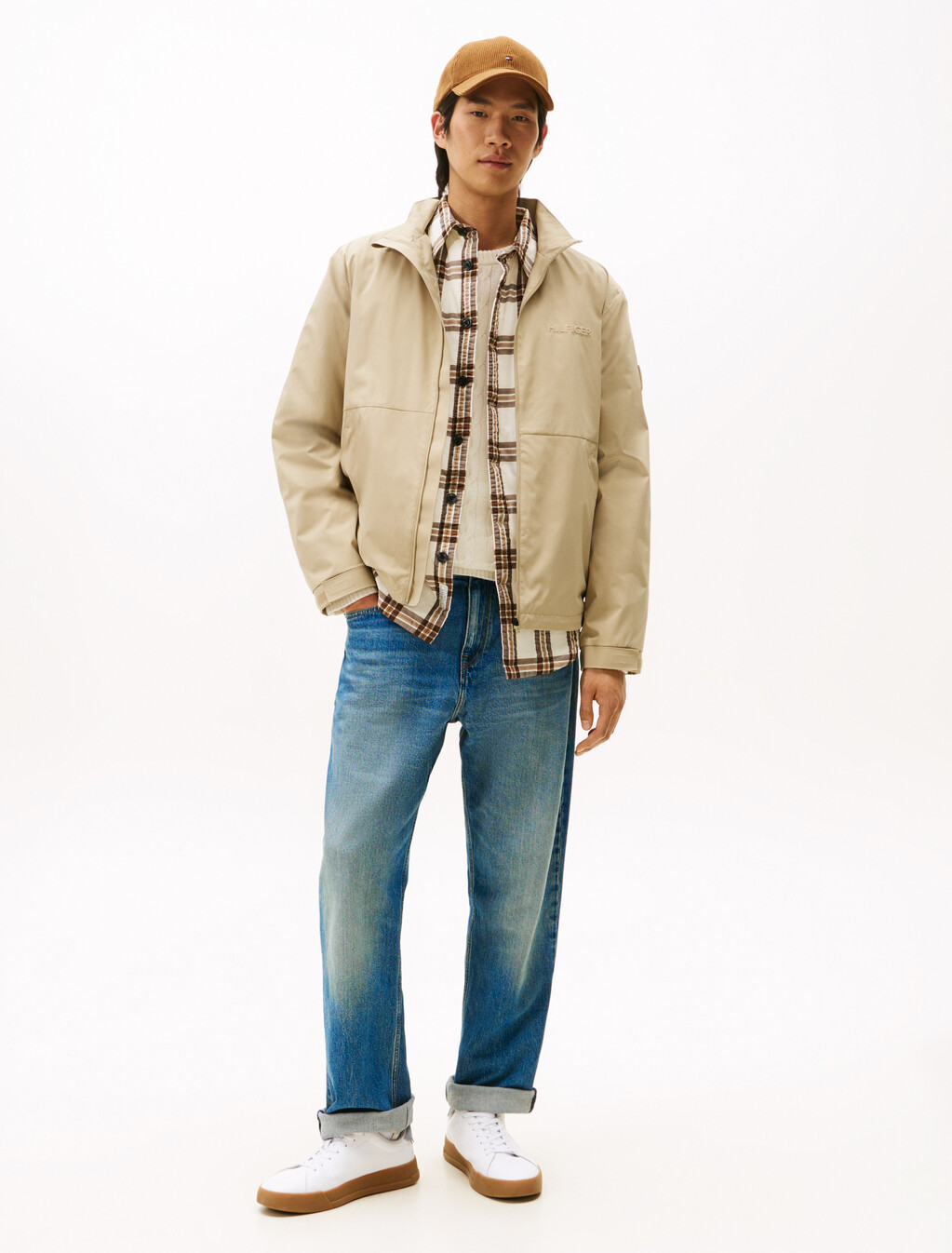 Tech Stand Collar Blouson, Surplus Khaki, hi-res