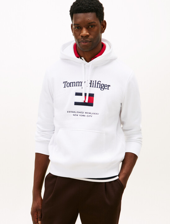 Logo Embroidery Flex Fleece Hoody