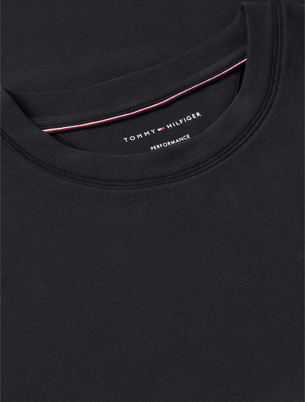 Performance Flex Peached Terry T-Shirt, Black, hi-res