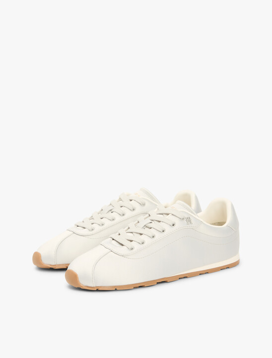TH Monogram Satin Trainers