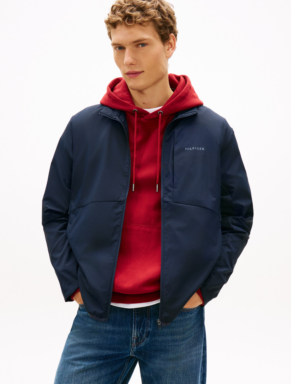 Airdot Tech Packable Jacket, Desert Sky, hi-res