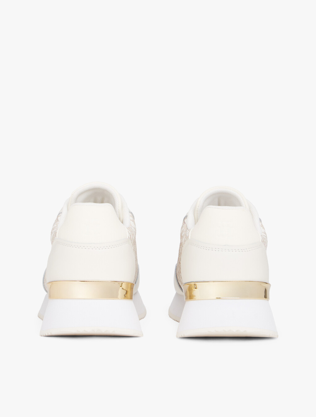 TH Monogram Leather Trainers, Ivory Silk, hi-res