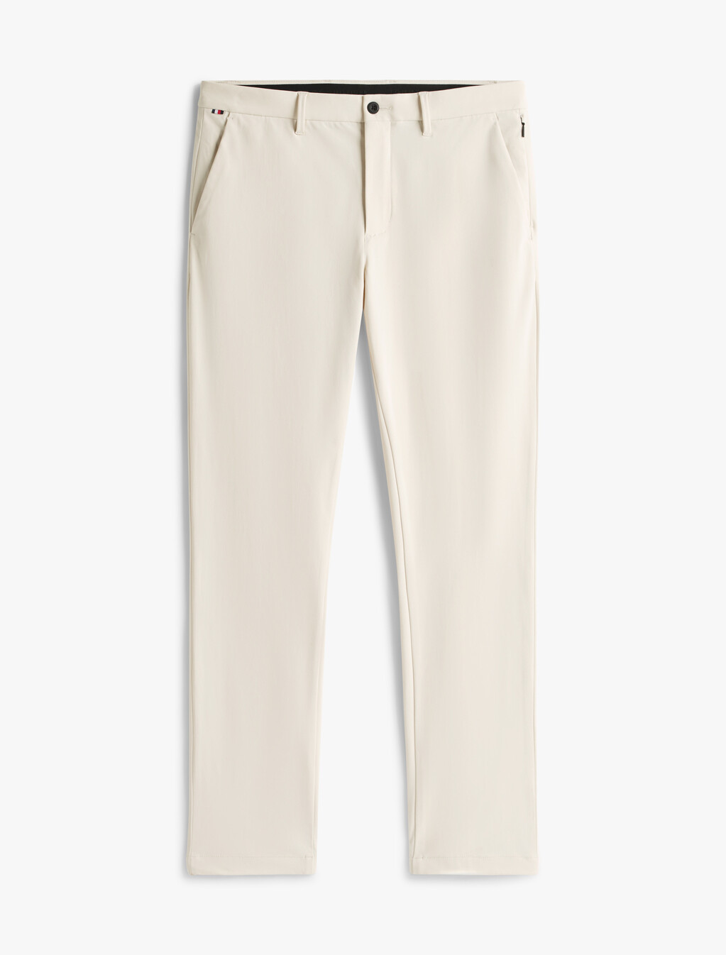 Denton Knit Technical Chino, Newsprint, hi-res