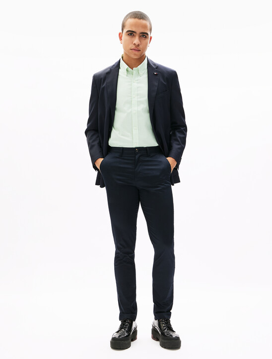 Oxford Gingham Short Sleeve Shirt, Opal green / Check Oxford Gingham Short Sleeve Shirt