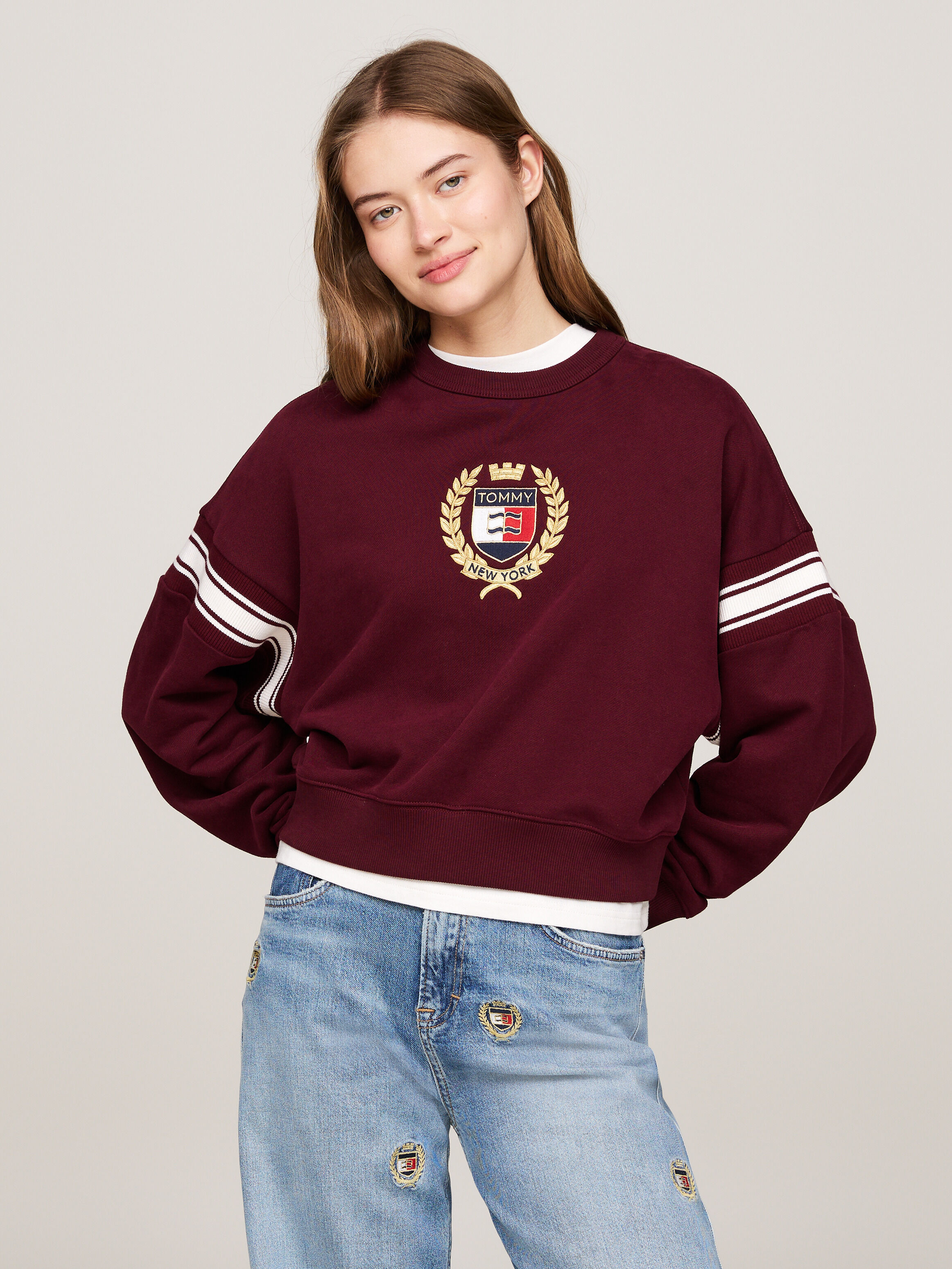 Tommy hilfiger womens sweatshirt best sale