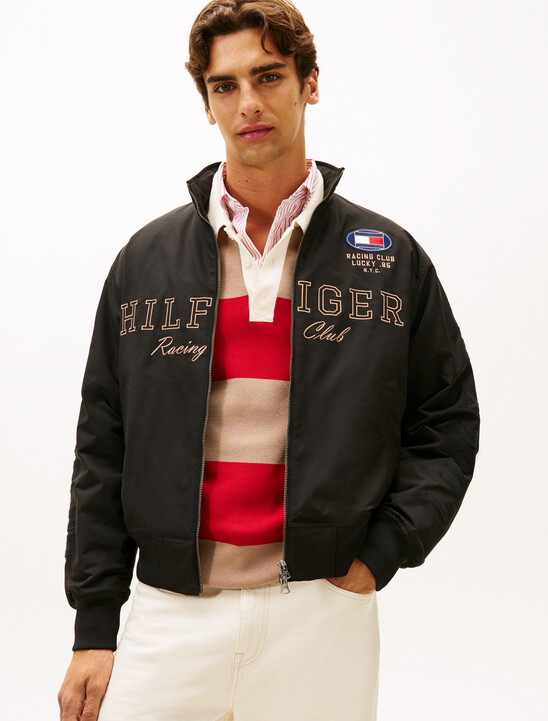 Logo Embroidery Racing Jacket