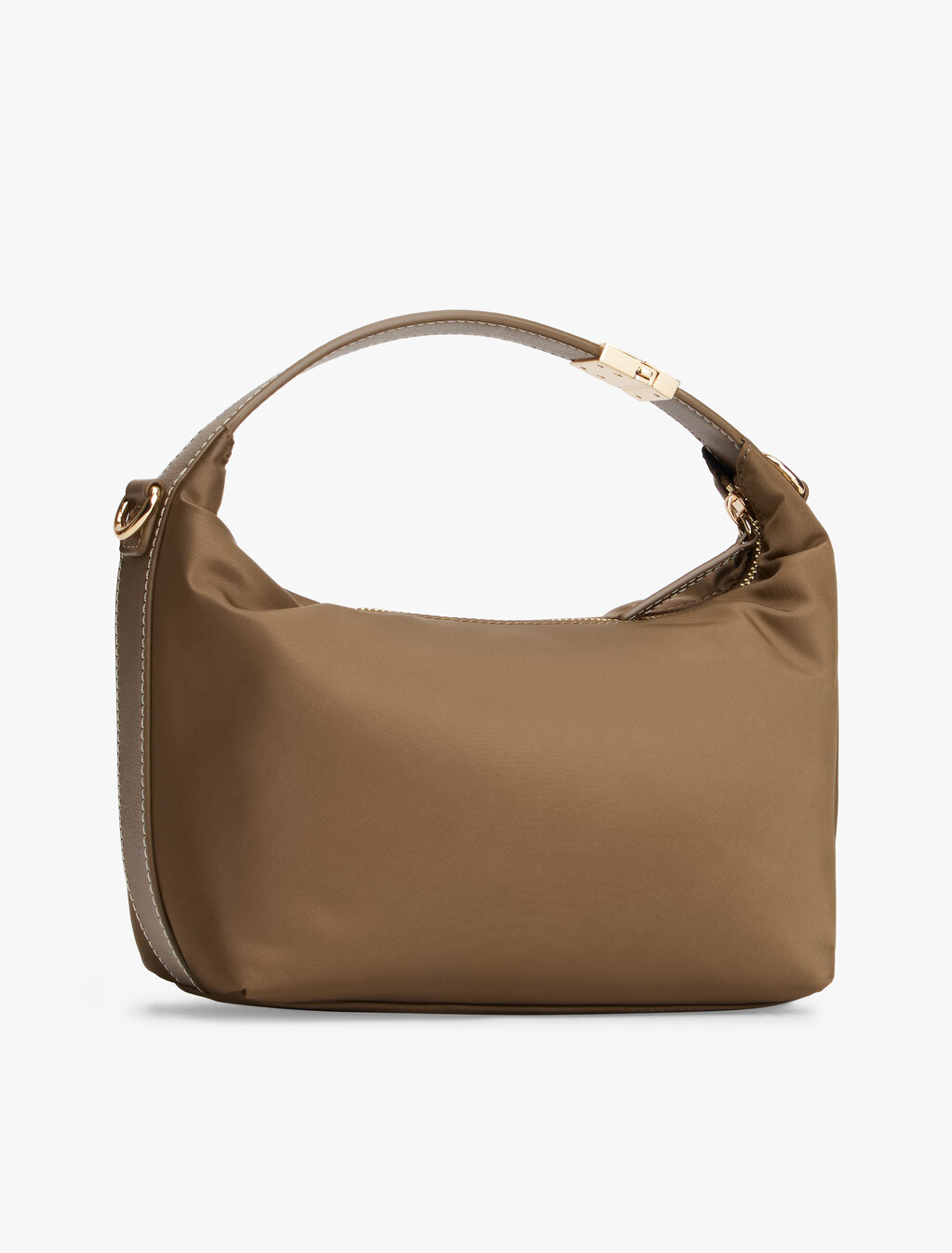 TH Monogram Plaque Crossbody Bag, Nordic Taupe, hi-res