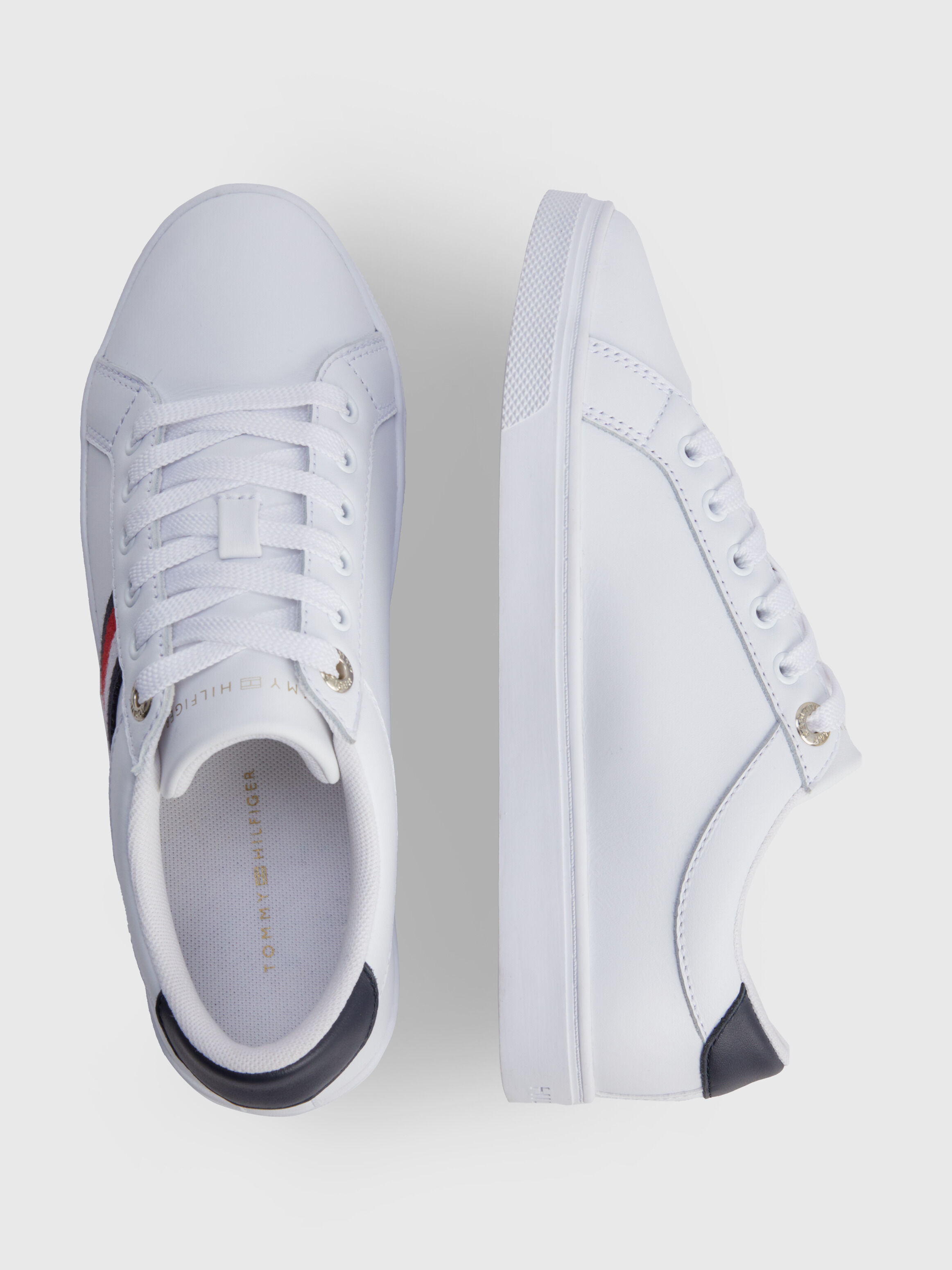 Essential Signature Tape Cupsole Trainers Tommy Hilfiger Malaysia