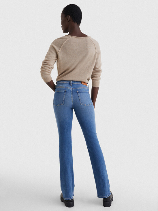 MID RISE BOOTCUT JEANS