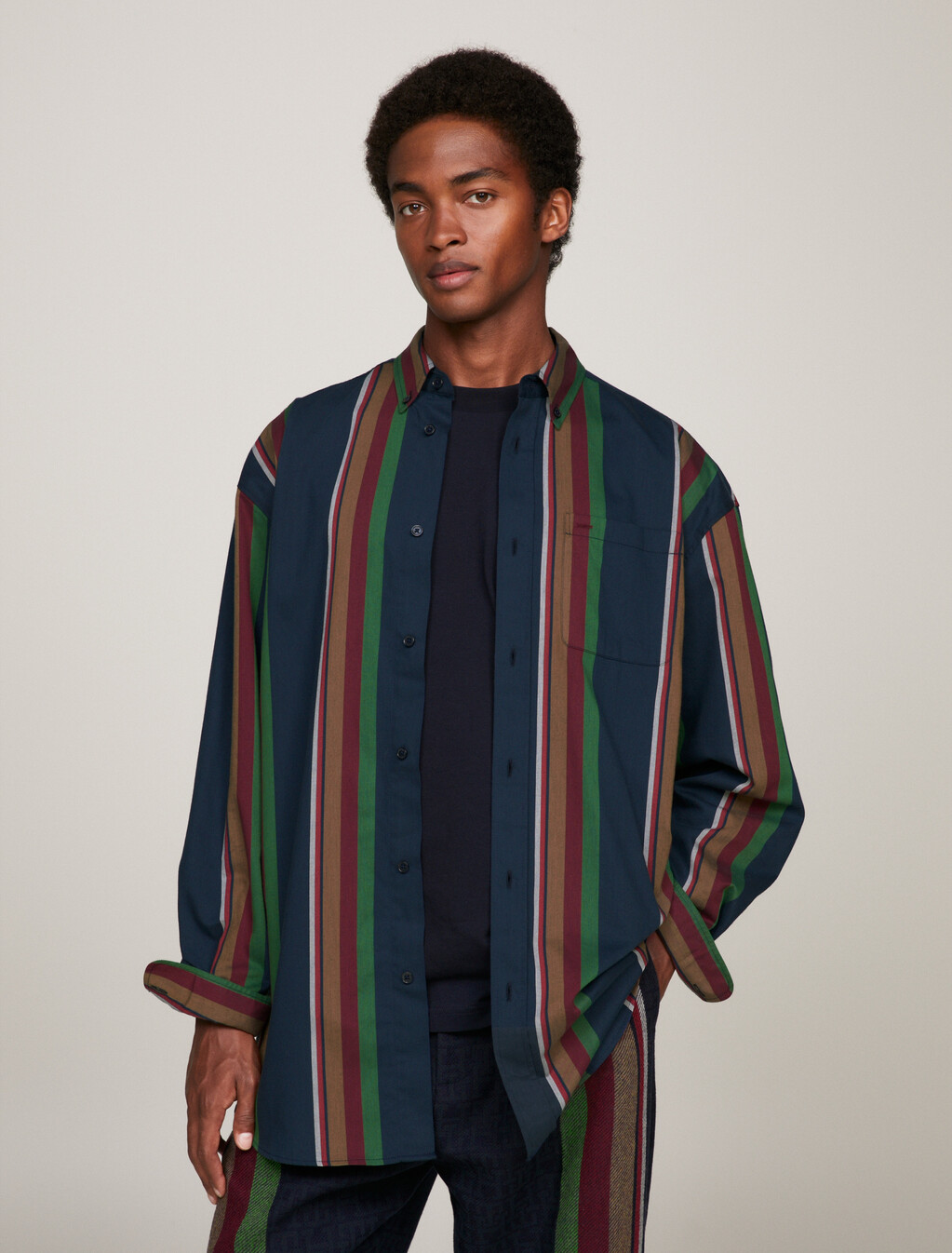 Tommy x Pendleton Prep New York Stripe Shirt, Desert Sky, hi-res