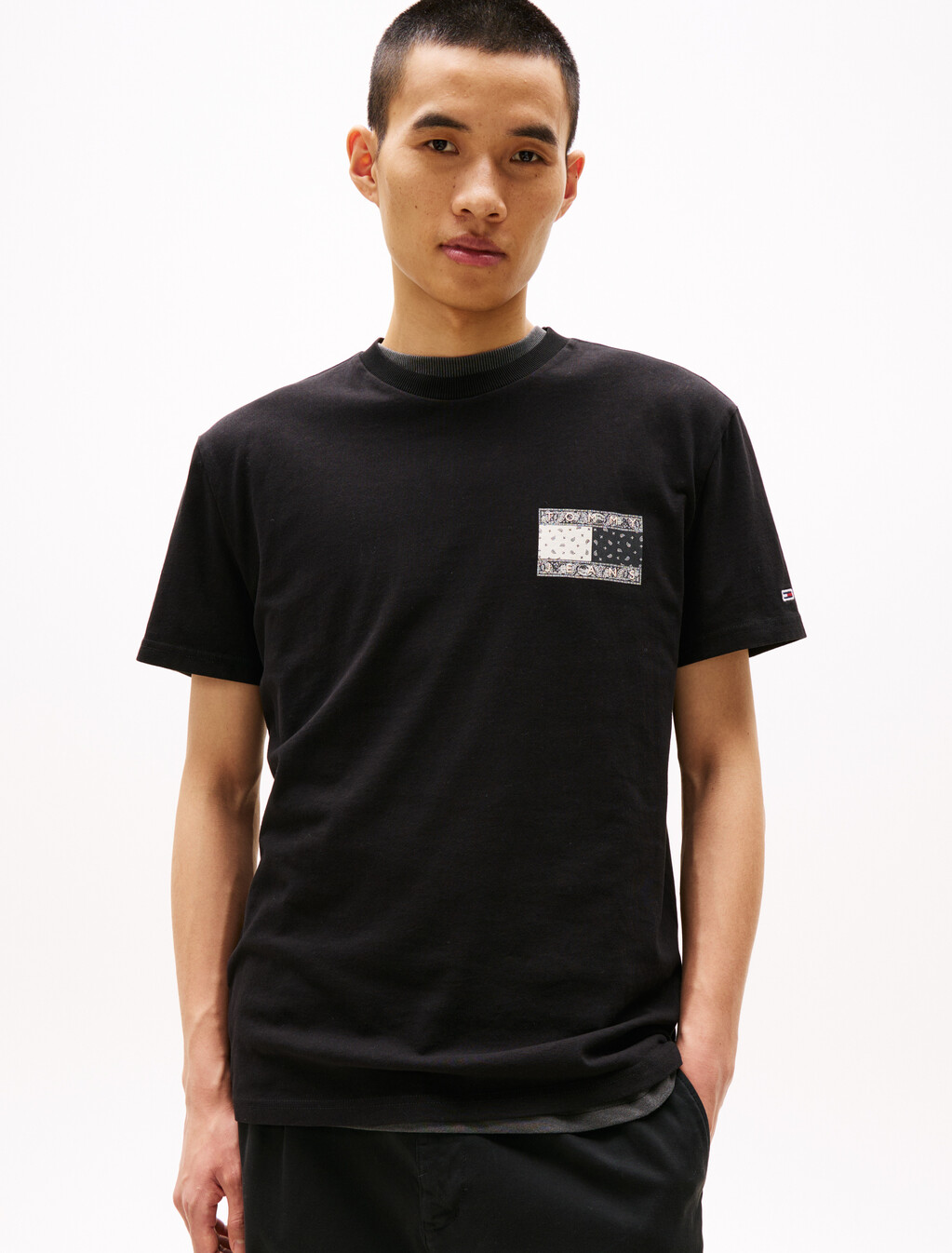 Paisley Back Logo T-Shirt, Black, hi-res