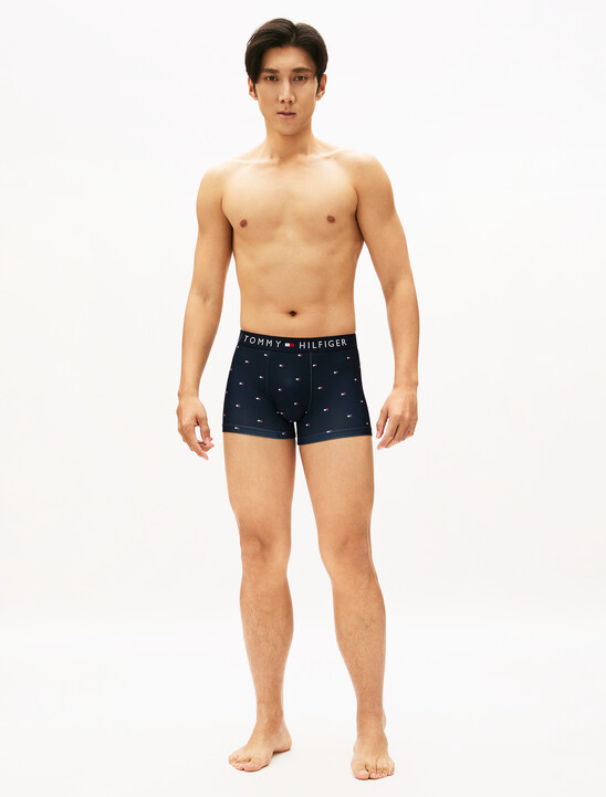 Th Original Print Logo Waistband Trunks
