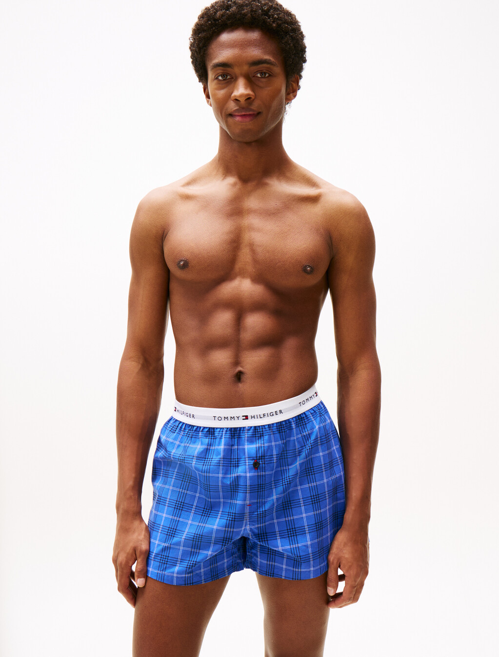2-Pack Repeat Logo Boxer Shorts, Desert Sky/Grid Plaid, hi-res