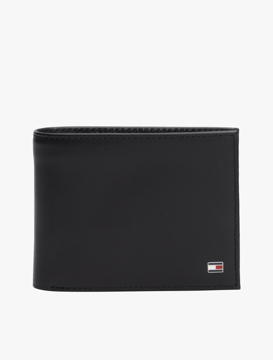 Leather Billfold Wallet With Coin Pocket