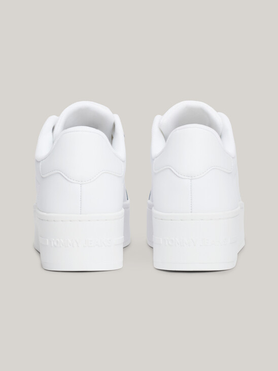 Essential Leather Fine-Cleat Flatform Trainers