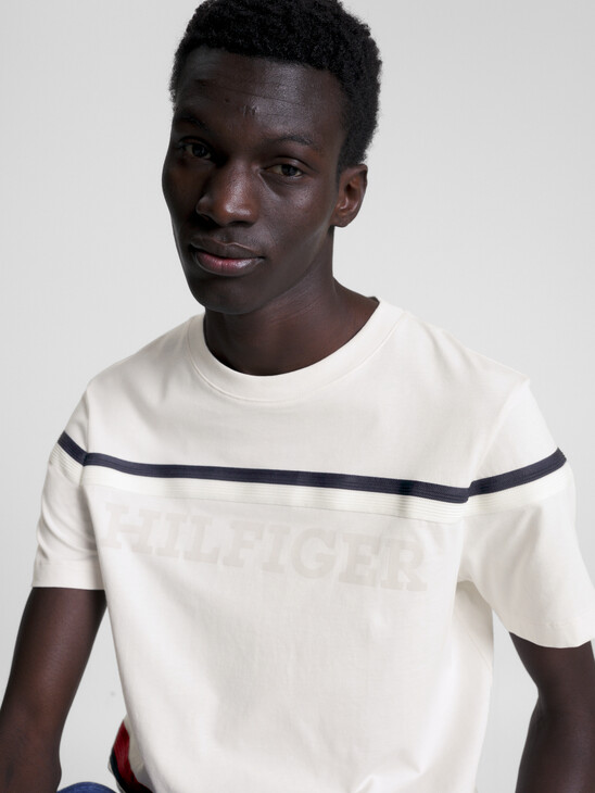 Hilfiger Monotype Global Stripe T-Shirt