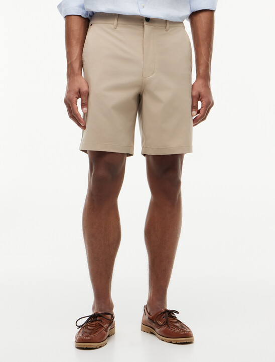 Dover Flag Embroidery 8" Inseam Chino Shorts