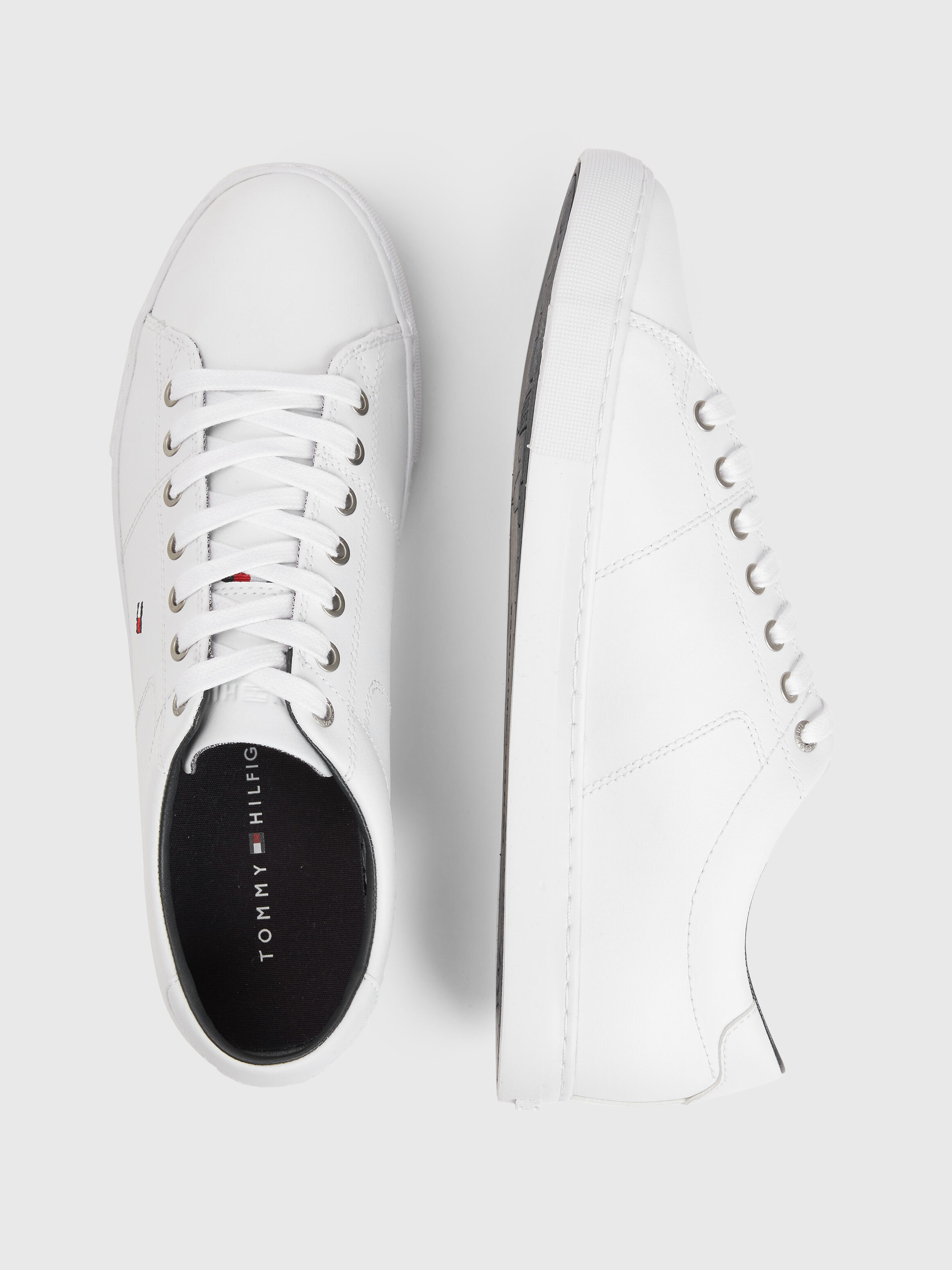 Tommy hilfiger store lace up trainers