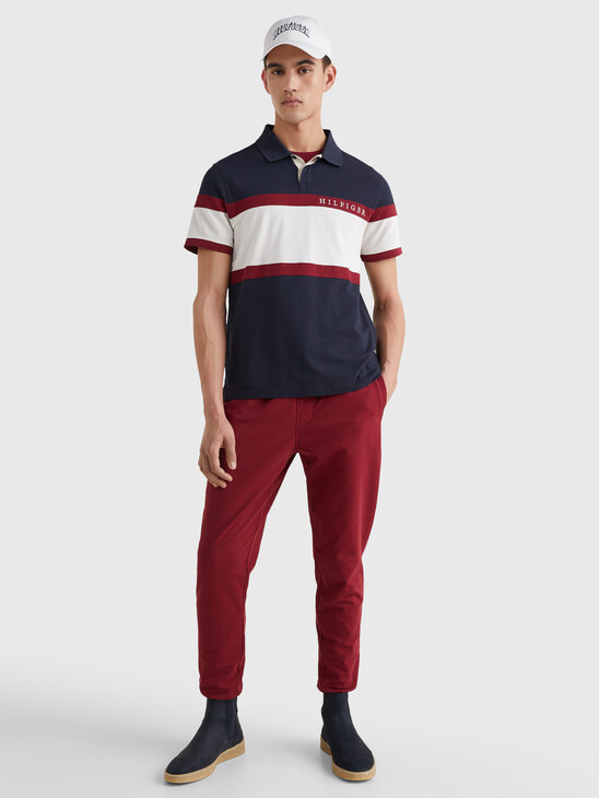 RUGBY COLOR BLOCK POLO