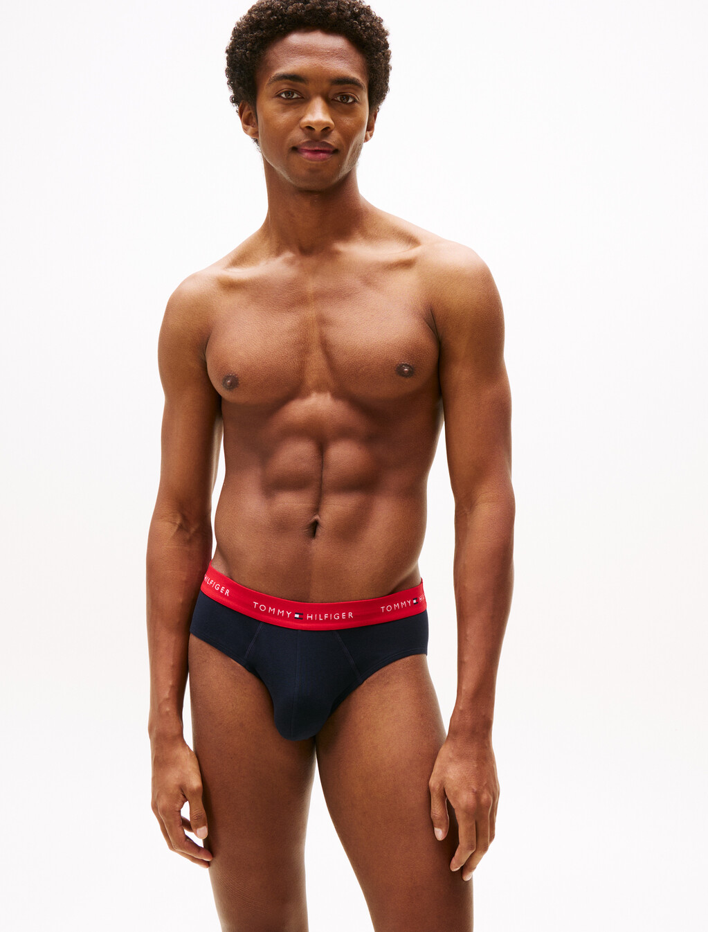 3-Pack Signature Logo Waistband Briefs, Des Sky/Primary Red/White, hi-res