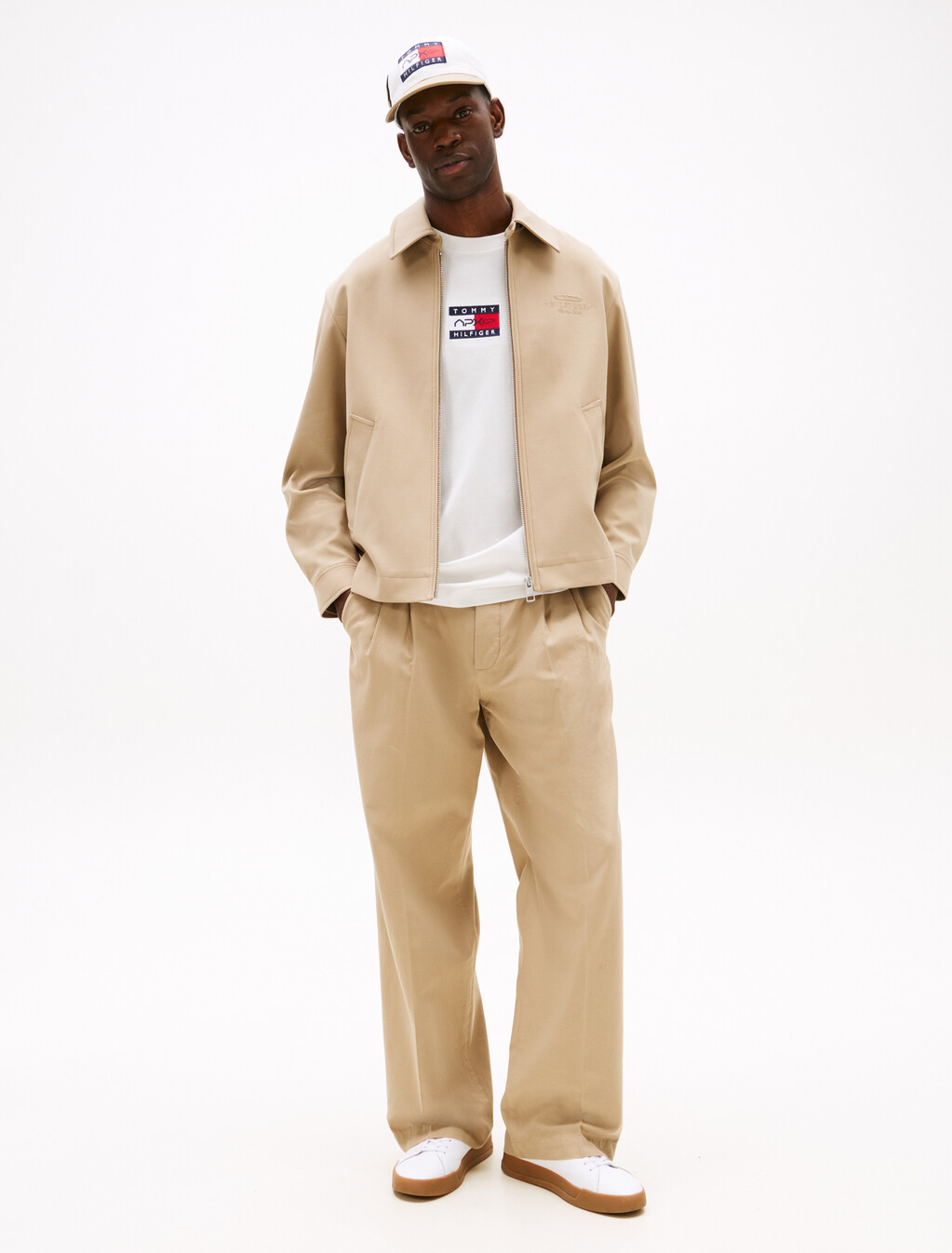 The APXGP Collection Tonal Embroidery Ivy Jacket, Camel, hi-res