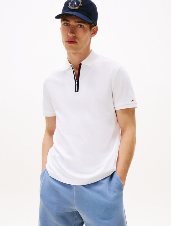 Interlock Zip Regular Polo