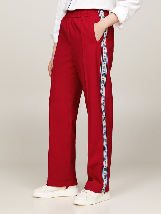 Tommy x CLOT Repeat Tape Relaxed Trousers